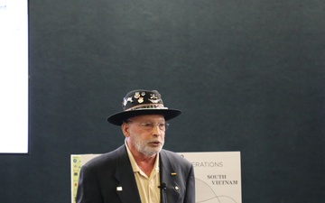 Retired Col. Clyde Romero Speaks at USAACE