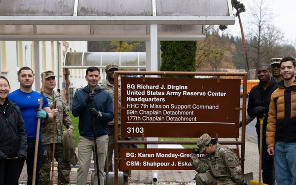 7th MSC Participates in Area Beautification