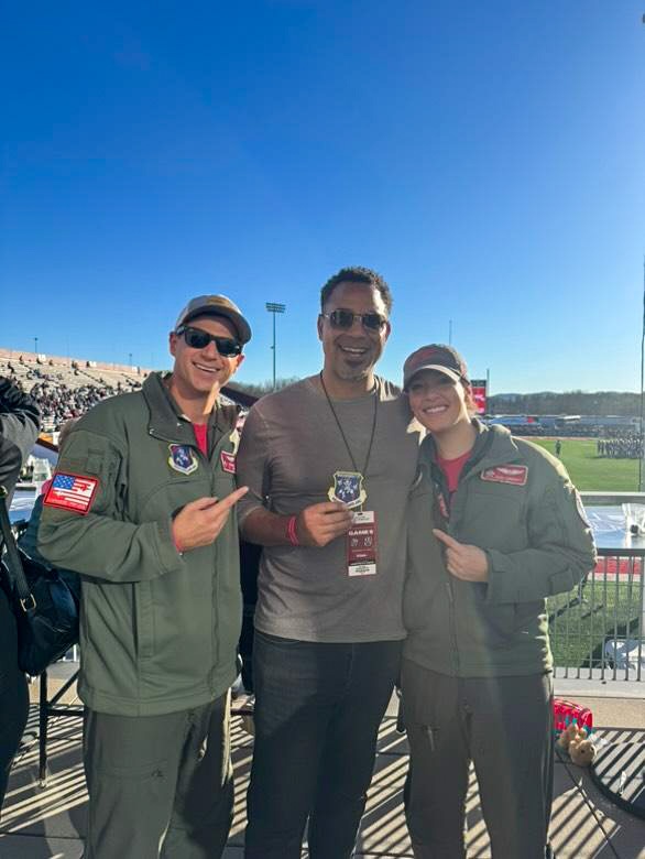 104th Fighter Wing performs flyover for University of Massachusetts football game