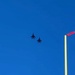 104th Fighter Wing performs flyover for University of Massachusetts football game