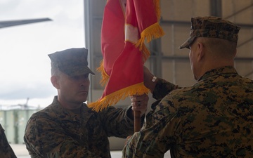 VMM-261 change of command ceremony