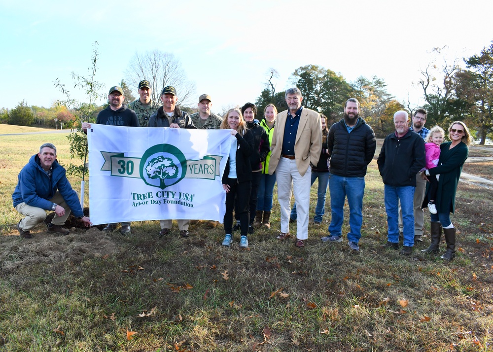 Pax River Marks Arbor Day with Tree Planting