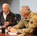 Major General Joseph Ricciardi meets Mayor of Aurora Colorado, Mike Coffman