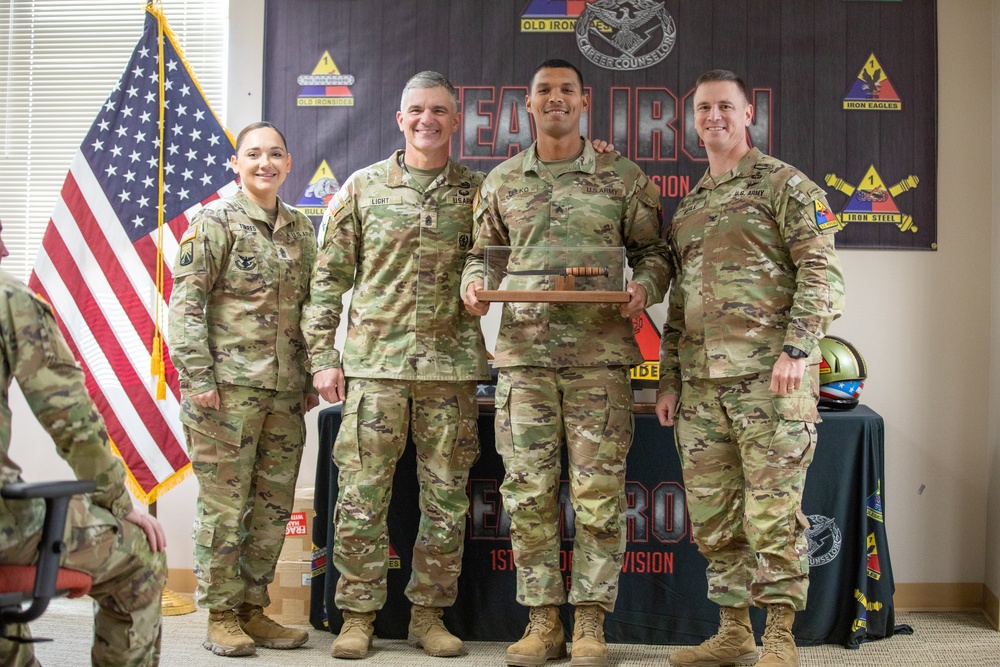 1st Armored Division Retention and Career Counselor of the Year