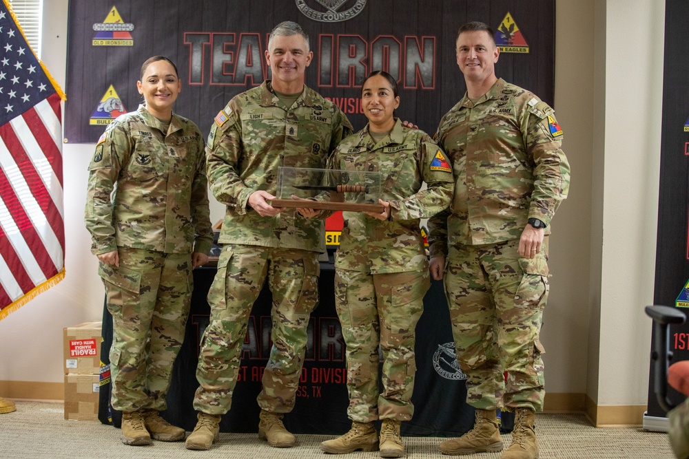 1st Armored Division Retention and Career Counselor of the Year