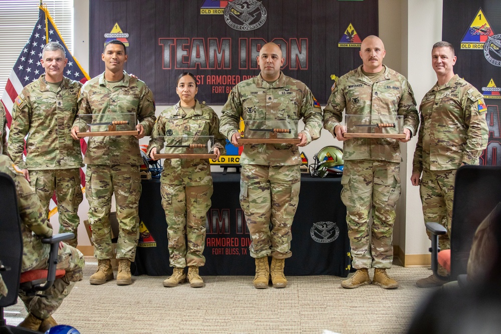 1st Armored Division Retention and Career Counselor of the Year