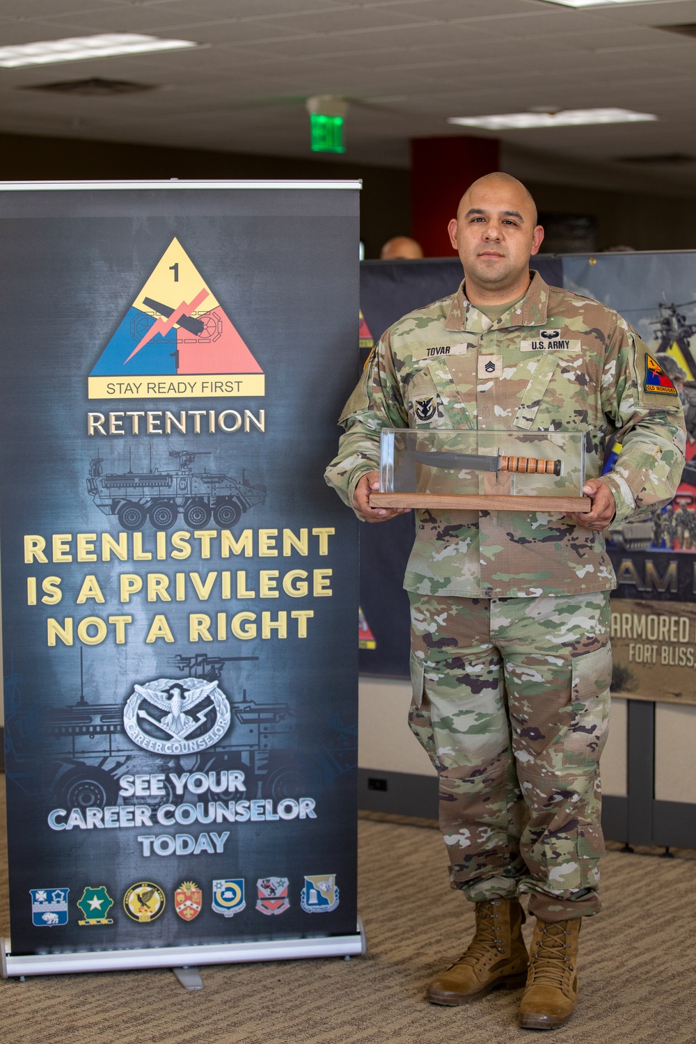 1st Armored Division Retention and Career Counselor of the Year