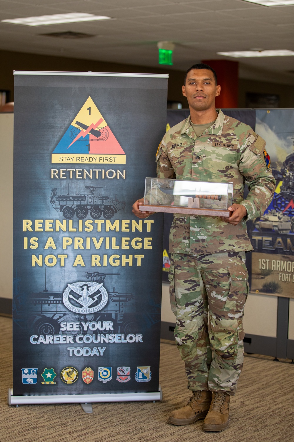 1st Armored Division Retention and Career Counselor of the Year