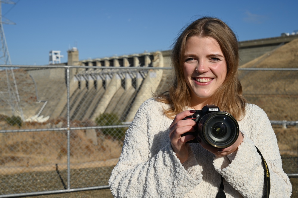 U.S. Army Fellow Sam Boyle Poses for Photo