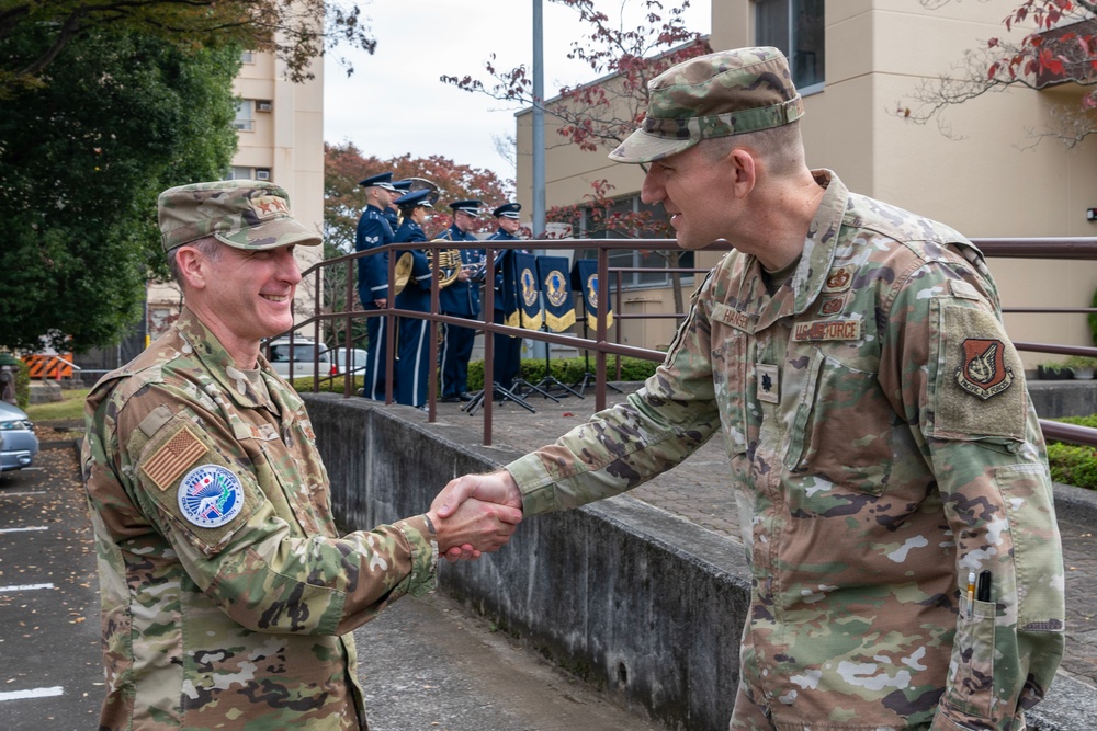 USFJ/5AF, 374 AW commanders visit Band of the Pacific-Asia