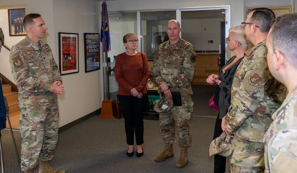 USFJ/5AF, 374 AW commanders visit Band of the Pacific-Asia