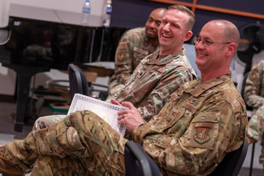 USFJ/5AF, 374 AW commanders visit Band of the Pacific-Asia