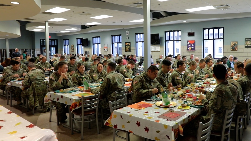 2024 Thanksgiving meal for service members, families at Fort McCoy