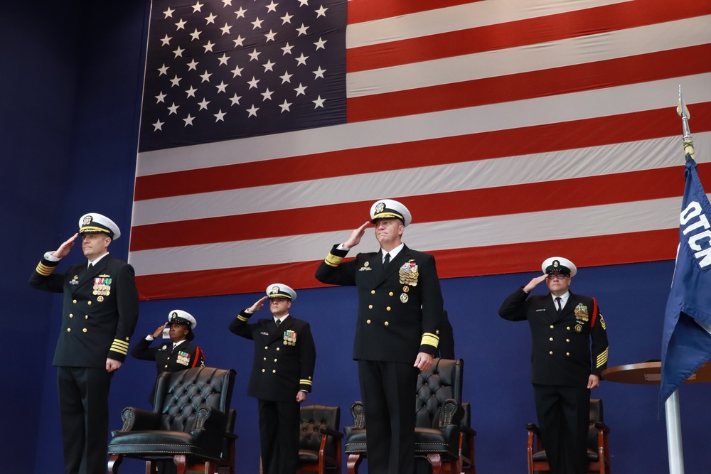 Graduation for Officer Development School (ODS) with Rear Admiral Jeffrey Czerewko, NETC