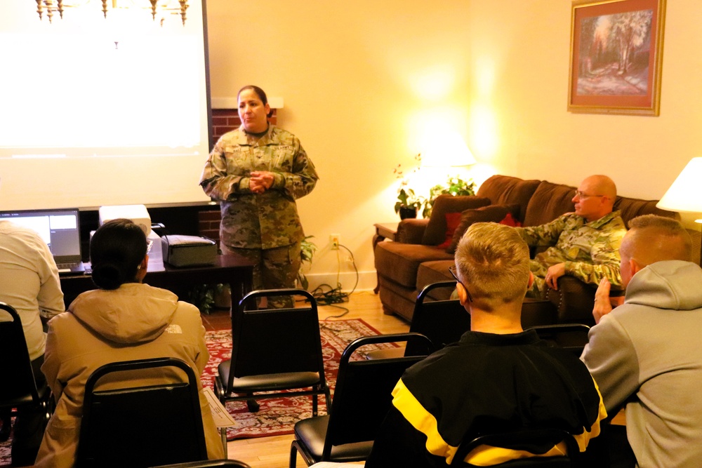 Fort McCoy holds November 2024 housing town hall meeting for installation residents