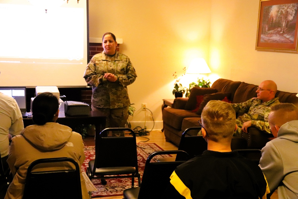 Fort McCoy holds November 2024 housing town hall meeting for installation residents