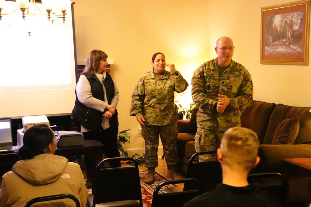 Fort McCoy holds November 2024 housing town hall meeting for installation residents