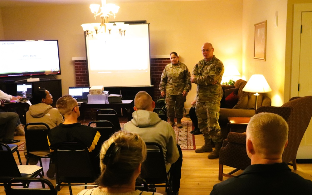 Fort McCoy holds November 2024 housing town hall meeting for installation residents