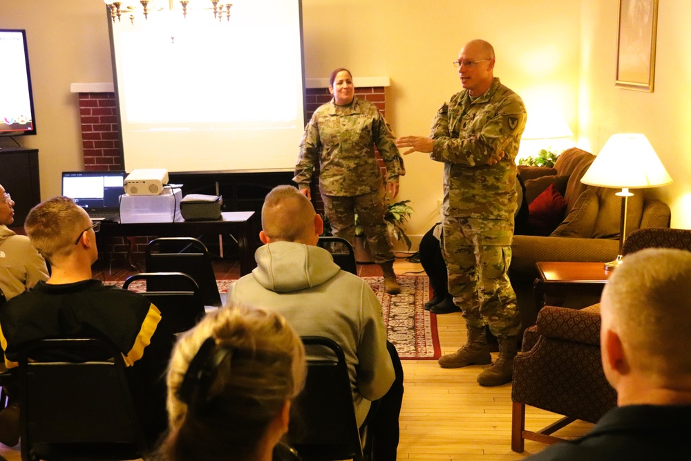 Fort McCoy holds November 2024 housing town hall meeting for installation residents