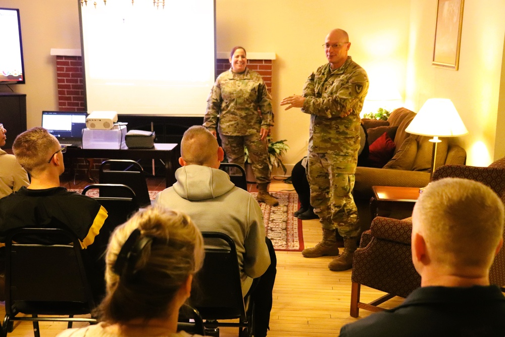 Fort McCoy holds November 2024 housing town hall meeting for installation residents