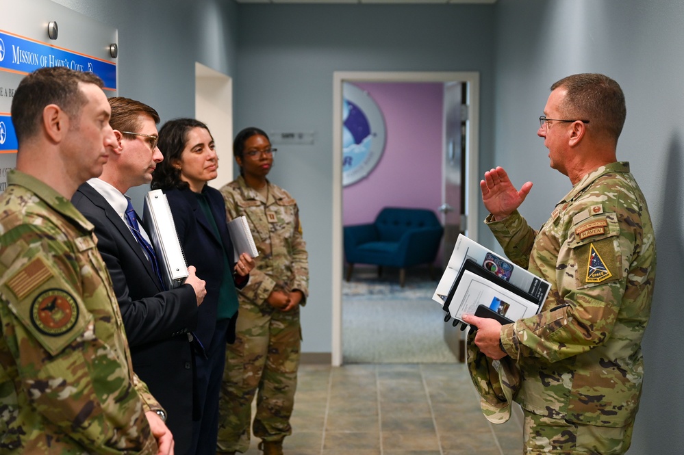 Under Secretary of the Air Force Visits Vandenberg