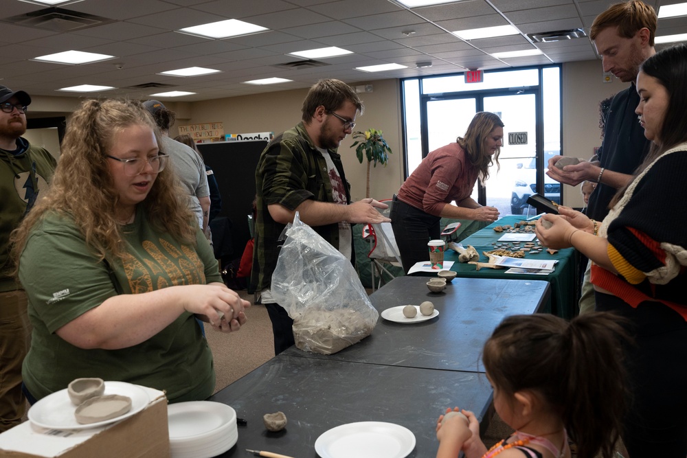 27th SOW National Native American Indigenous Heritage Month committee hosts Archeology Day