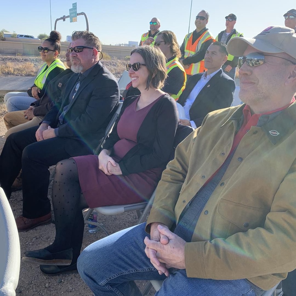 USACE joins Gila River Indian Community to break ground on solar-over-canal project