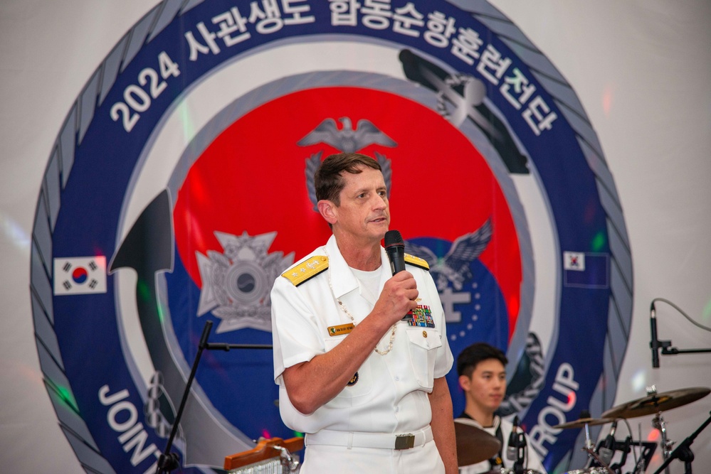 ROK Joint Cruise Training Task Group 2024 Hosts Reception on Guam