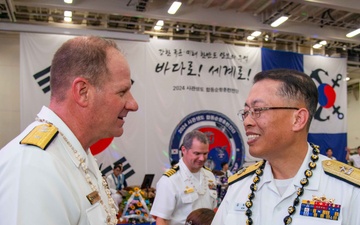 ROK Joint Cruise Training Task Group 2024 Hosts Reception on Guam