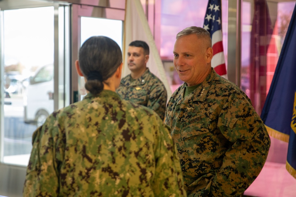 Deputy Commandant for Installations and Logistics Visits MCAS Iwakuni