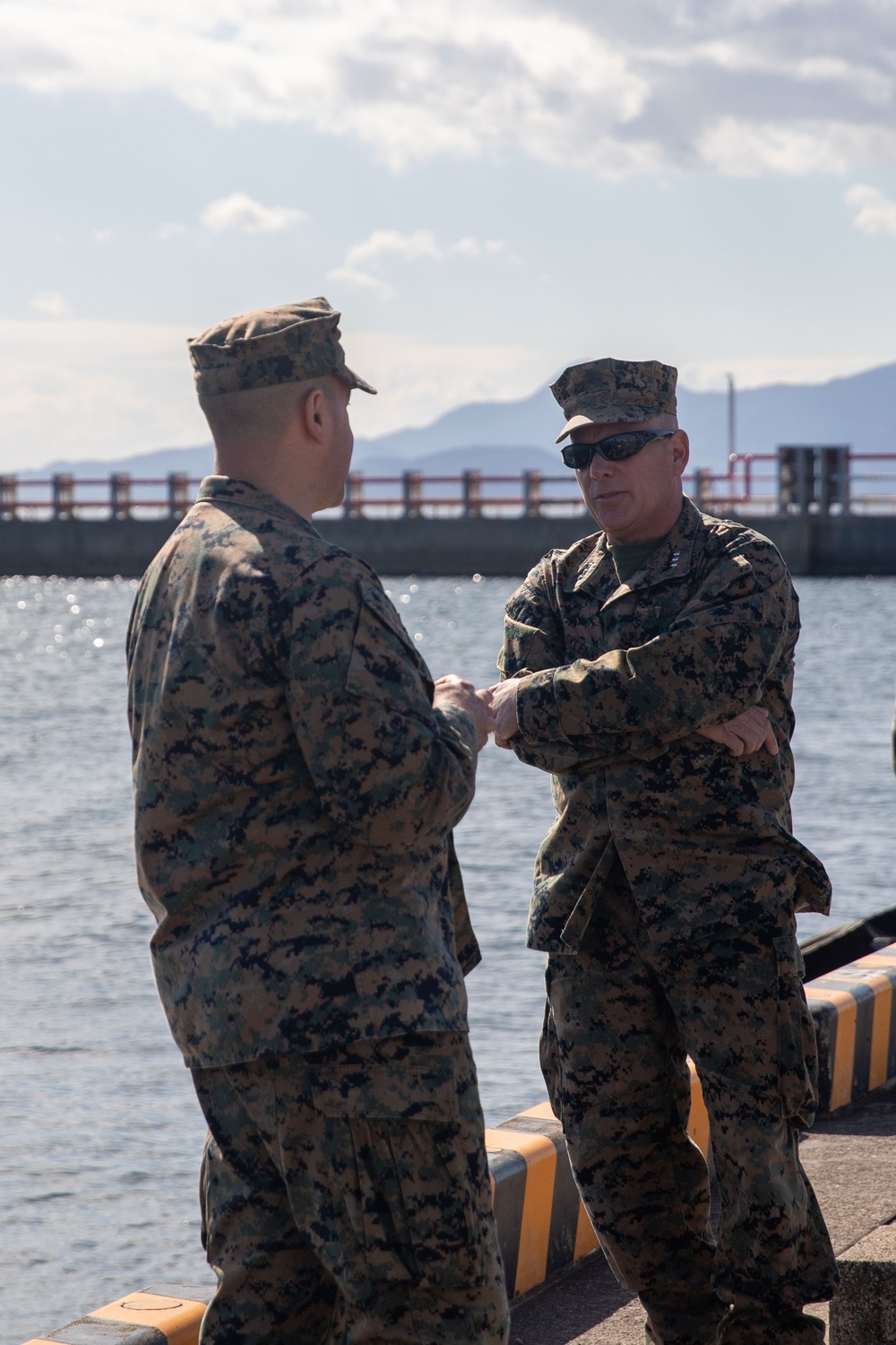 Deputy Commandant for Installations and Logistics Visits MCAS Iwakuni