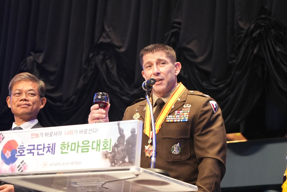 6th Daegu Korean Veterans Association Ceremony