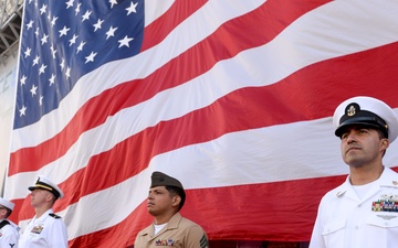 USS Boxer Change of Command
