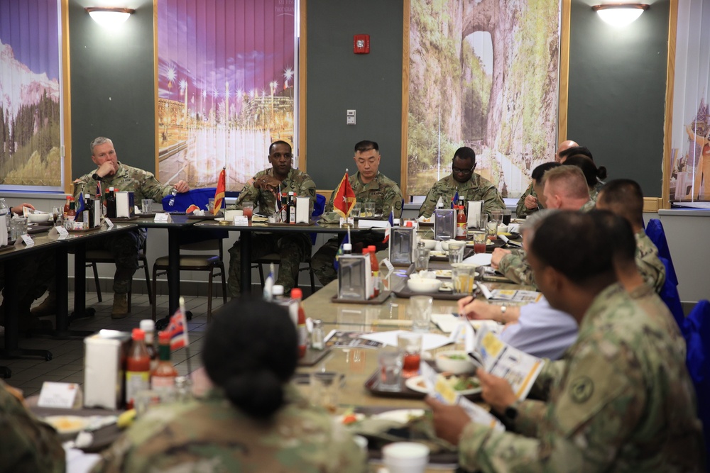 MG Lawrence Highlights Mission Readiness During 19th ESC Visit