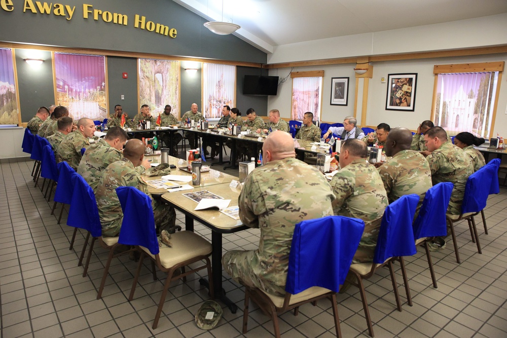 MG Lawrence Highlights Mission Readiness During 19th ESC Visit