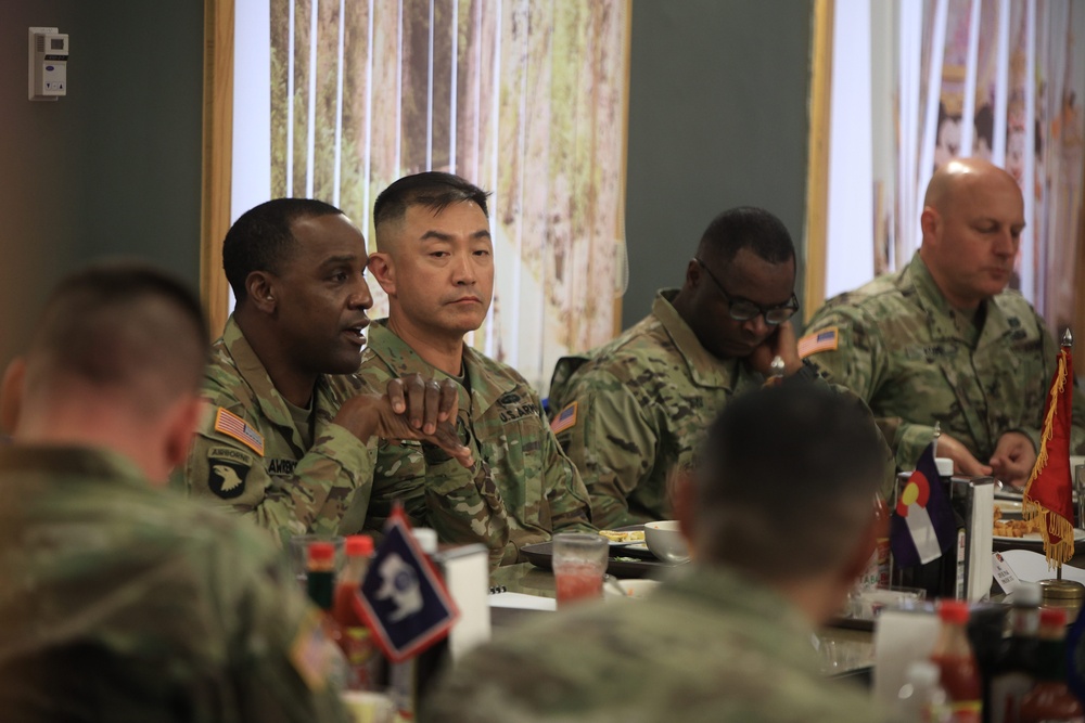 MG Lawrence Highlights Mission Readiness During 19th ESC Visit