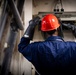 Nimitz Sailor Tests an Airflow Sensor