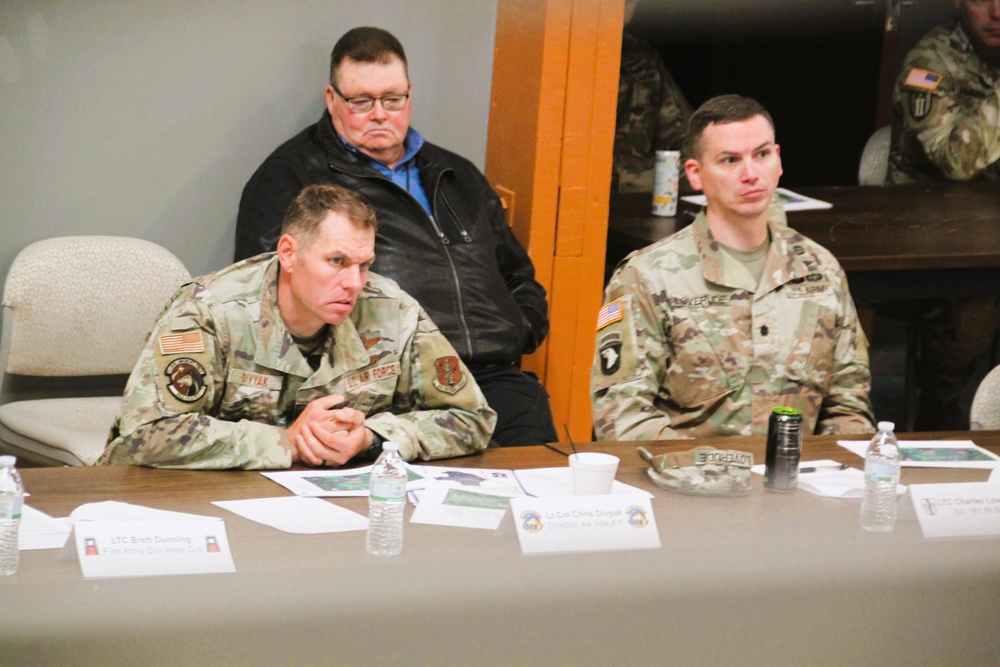 First Army leader visits Fort McCoy for ‘terrain walk’ of capabilities