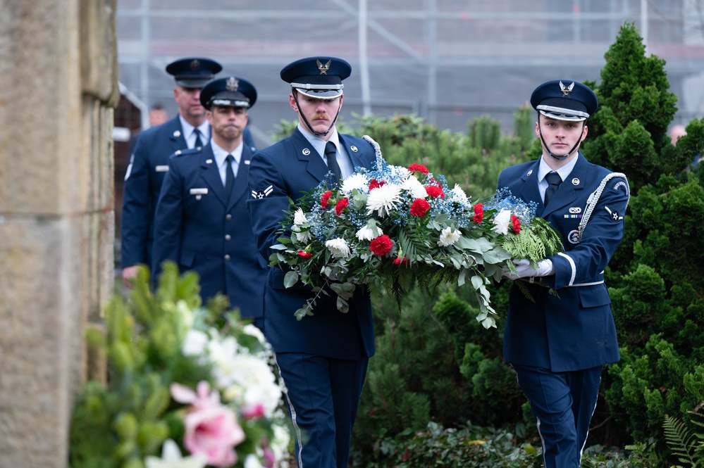 Ramstein AB leadership honors National Day of Mourning