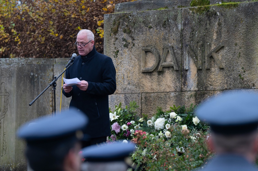 Ramstein AB leadership honors National Day of Mourning