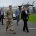 Brig. Gen. Patrick Miller visits RAF Mildenhall