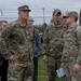 Brig. Gen. Patrick Miller visits RAF Mildenhall