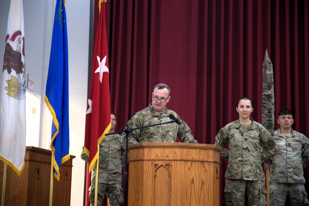 34th Division Sustainment Brigade transfers authority to 17th Sustainment Brigade