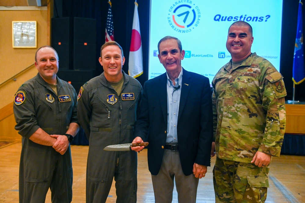 Former Vietnam Pilot and POW shares his story at Misawa Air Base