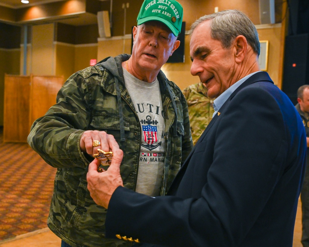 Former Vietnam Pilot and POW shares his story at Misawa Air Base