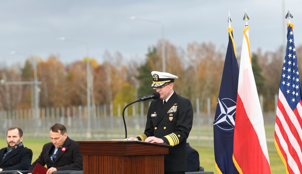 Aegis Ashore Missile Defense System Transfer of Authority