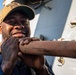 Fresh Water Wash Down Aboard the USS Cole