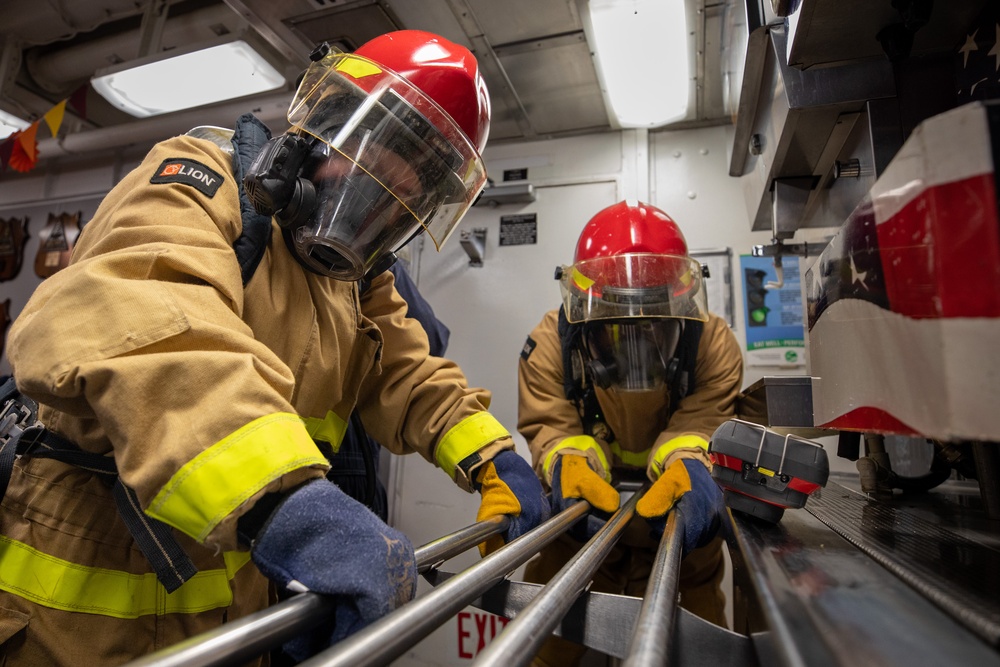 DCCT Drill Aboard the USS Cole