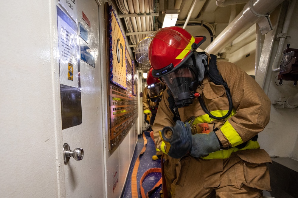 DCCT Drill Aboard the USS Cole