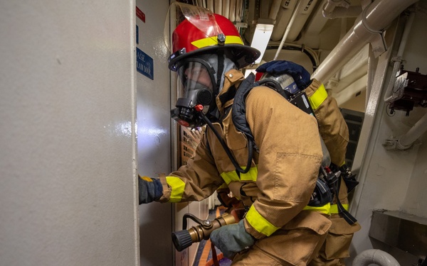 DCCT Drill Aboard the USS Cole